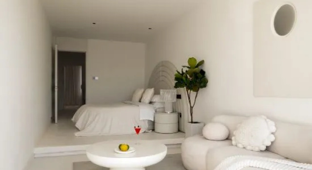 Люкс с 2 комнатами с видом на море Jiangyou Hotel