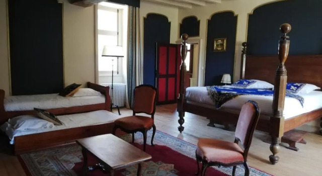 Четырёхместный номер Deluxe Manoir de la Touche