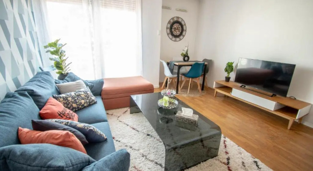 Апартаменты Appartement chic avec parking gratuit à Paris