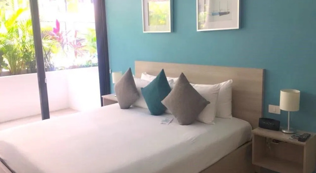 Апартаменты c 1 комнатой с балконом и с видом на город Lovely One Bedroom With Amazing Terrace View