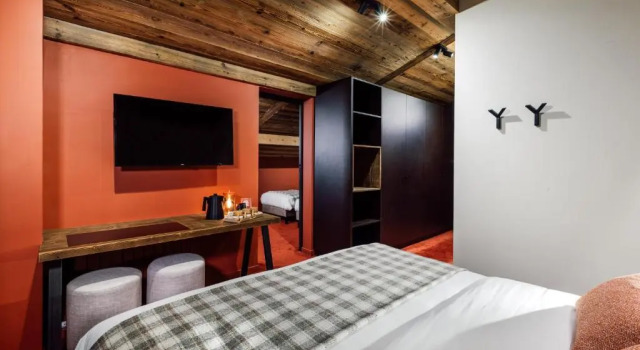 Семейный номер Standard с балконом Hôtel Névé