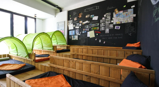 Кровать в общем номере perBed Hostel-Sun Moon Lake Station