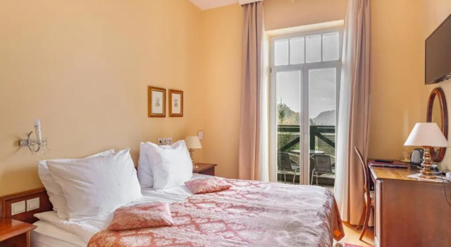 Двухместный номер Standard с балконом и с видом на озеро Hotel Triglav