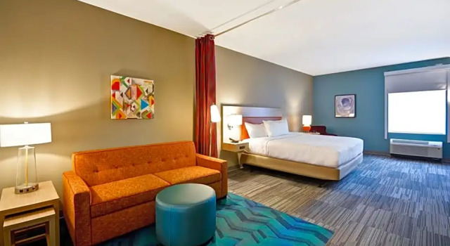 Двухместный студия люкс Premium Home2 Suites At The Galleria