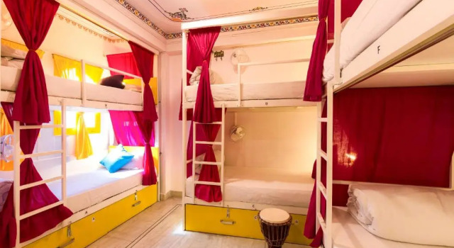 Кровать в общем номере (женский номер) goSTOPS Udaipur