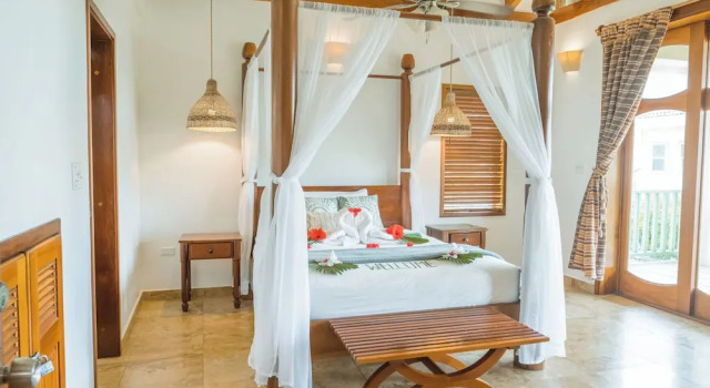 Дом с 3 комнатами рядом с пляжем Hopkins Bay Belize a MuyOno Resort