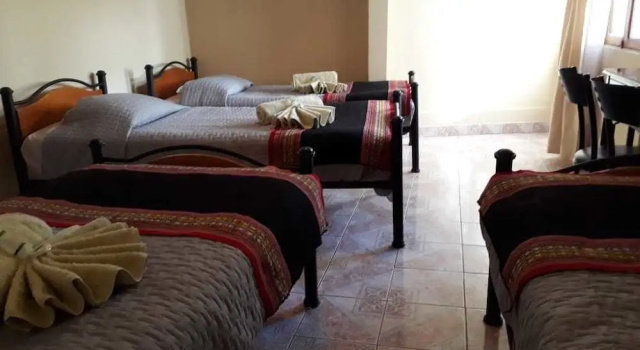 Четырёхместный номер Standard Hostal Katarpe