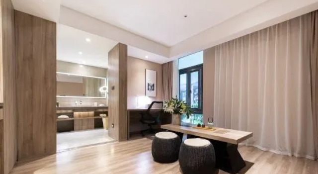Двухместный люкс с видом на реку Atour Hotel Shanghai Hongqiao Airport National Exhibition Center