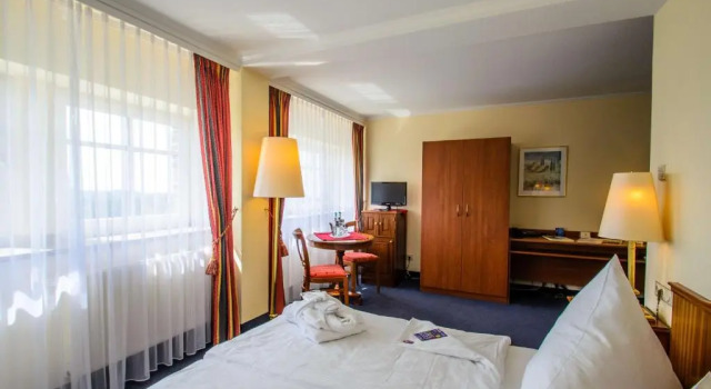 Двухместный номер Standard Naturhotel Sachsenbaude Oberwiesenthal - Indoor-Pool & Outdoor-Whirlpool