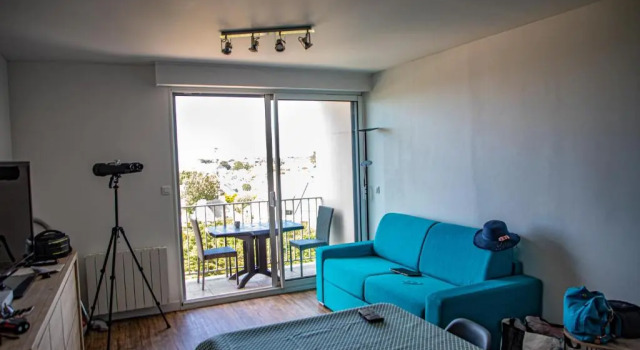 Appartement vue panoramique mer, prêt de vélos, WIFI, Rezerwuj Apartament Quiberon 