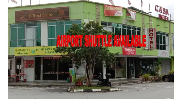Кровать в общем номере Casa Hotel near KLIA 1