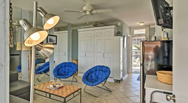 Oceanfront Resort Studio on Virginia Beach!, Забронировать Курортный отель Курортные отели Вирджиния-Бич, рядом с Neptune's Park, Курортный отель