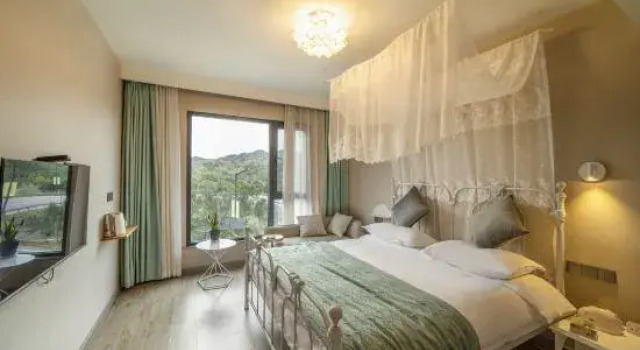 Семейный люкс с видом на горы Jinyun Qiyushe Homestay (Xiandu Scenic Area)