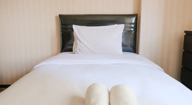 Апартаменты Homey And Cozy Studio Room At Suites @Metro Apartment