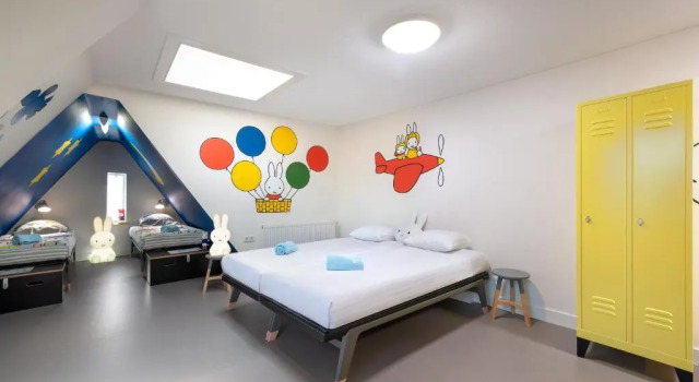 Номер Standard с видом на город Stayokay Hostel Utrecht Centrum