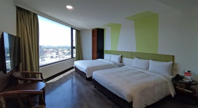 Двухместный номер Deluxe с красивым видом из окна Hotel J Taoyuan