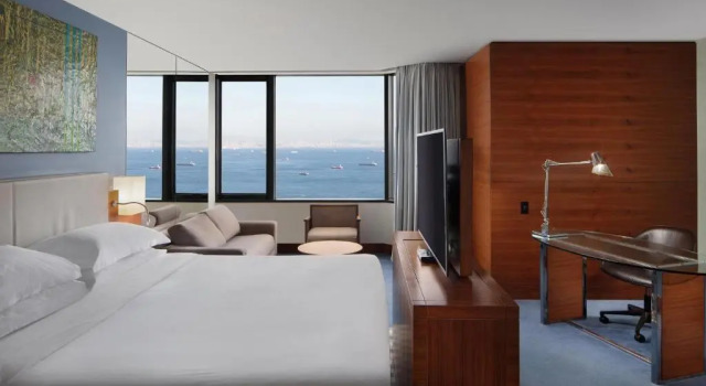 Двухместный номер Premium с видом на море Sheraton Istanbul Atakoy Hotel