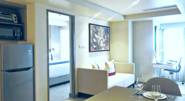 Номер Deluxe c 1 комнатой Seda Residences Makati