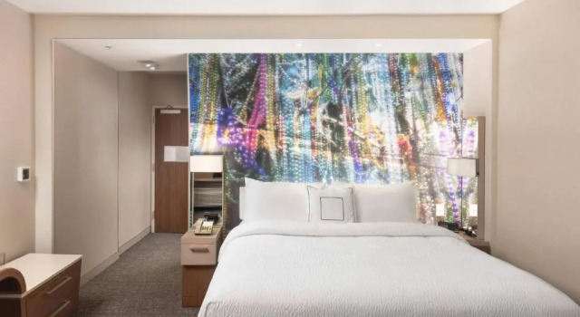 Двухместный номер Standard с балконом Courtyard by Marriott Baton Rouge Downtown
