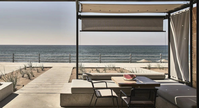 Люкс с балконом и рядом с пляжем Dexamenes Seaside Hotel
