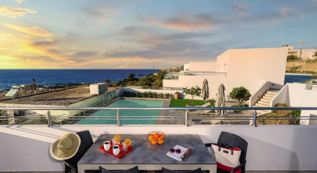 Апартаменты с видом на бассейн Sunset Elafonisi Apartments