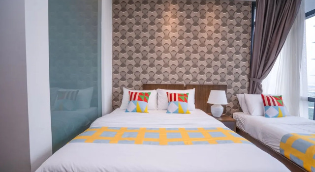 OYO Home 89724 Amazing 2br Grand Medini, Varaa Hotelli Hotellit Johor pysäköinnillä, Pysäköinti