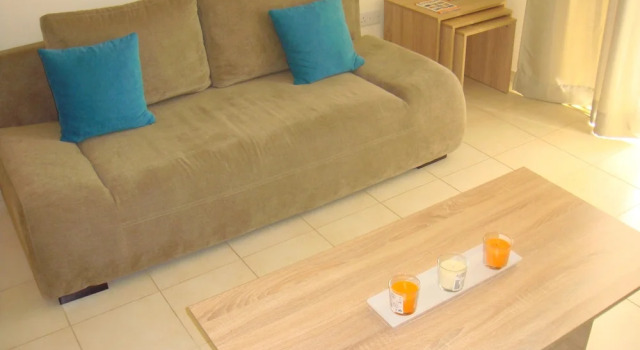 Апартаменты с 2 комнатами с балконом Aegina Apartment