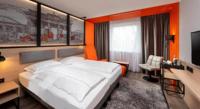 Двухместный номер Superior with kitchenette ibis Styles Berlin Treptow