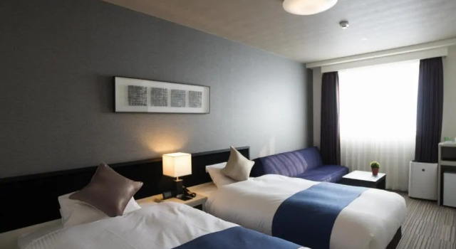 Двухместный номер Standard Hotel Lagent Plaza Hakodate Hokuto