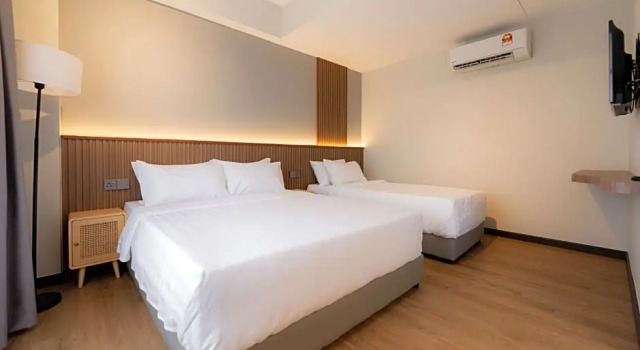 Номер Standard с видом на город Matata Hotel Kota Kinabalu