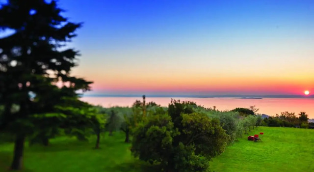 Люкс с балконом и с видом на озеро Quercia Belvedere Relais
