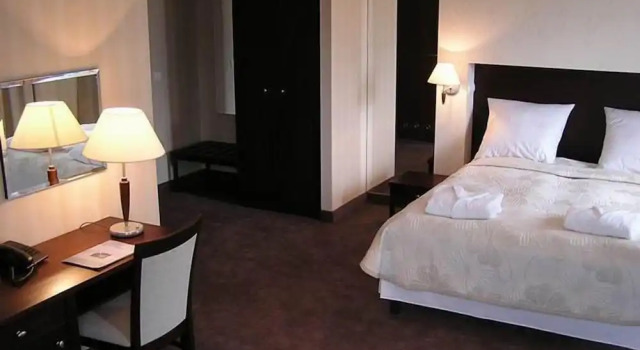Двухместный номер Deluxe с балконом Hotel Kuracyjny Spa & Wellness