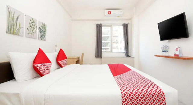 Двухместный номер Standard OYO Flagship 910 Menara Rungkut Surabaya