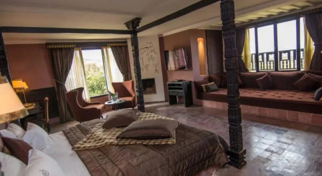 Люкс Deluxe с балконом Kasbah Agounsane