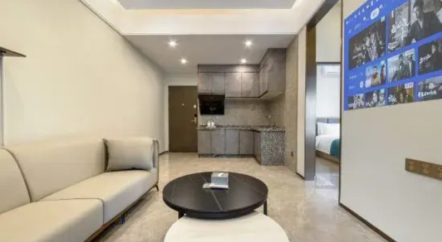 Двухместный люкс с 2 комнатами Mantu Shiguang Audio-visual Apartment (Buji Subdistrict and Shenzhen East Railway Station)