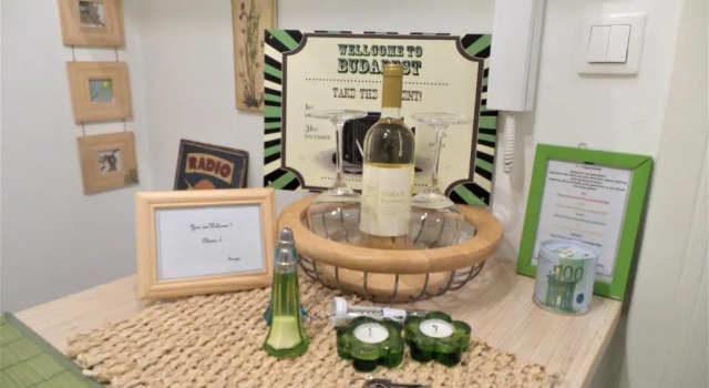 Студия Green Pearl Apartment at St Stephen s Basilica