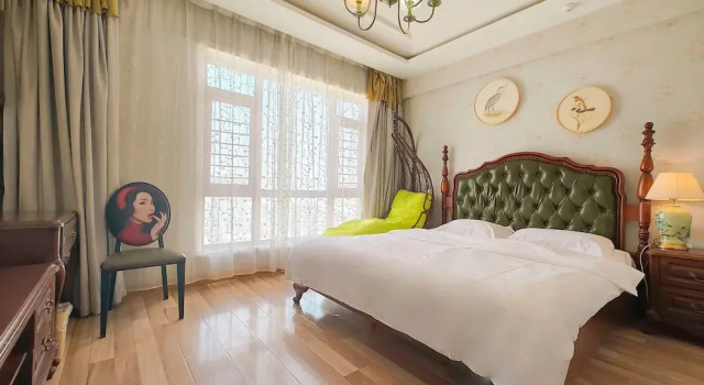 Номер Comfort Dalian Bo Ke Business Apartment