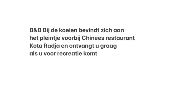 B&B Bij de koeien, Book Bed and Breakfast Tubbergen Twente
