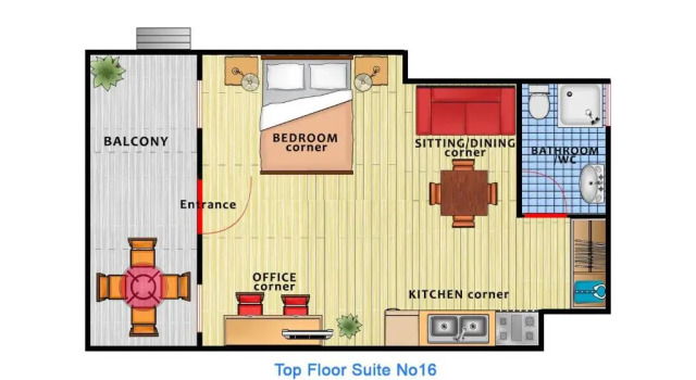 Люкс Superior AnnaView Apartments & Suites