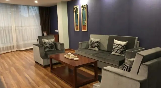 Люкс Business Poltton International Service Apartment Liuzhou Chengzhong Wanda Plaza