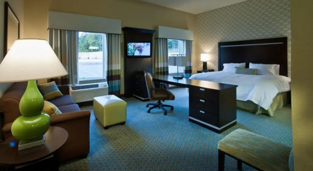 Студия Hampton Inn & Suites Denison