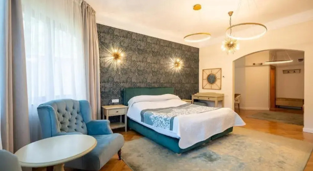 Двухместный люкс Standard с балконом и с видом на город Casa Cranta