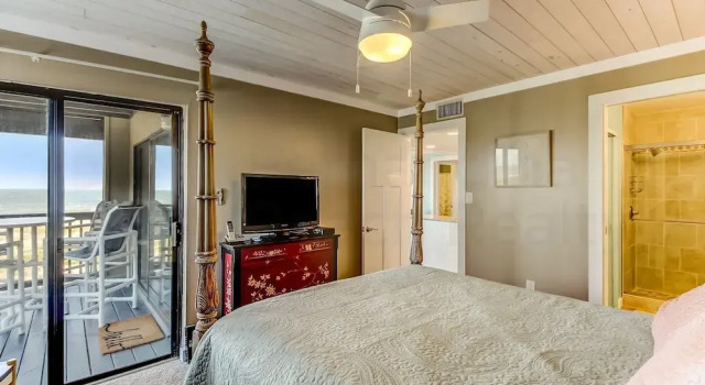 Newly Remodeled Oceanfront Condo with Salt Water Pool and Private Walkway to Beach by RedAwning