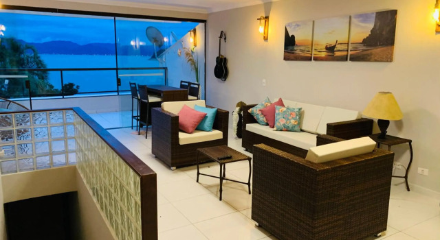 Lindo Duplex Pé Na Areia com Praia Privativa