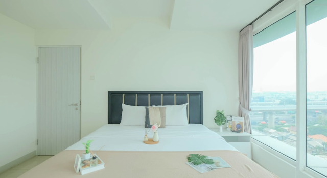 Modern Peach Touch 2Br At Grand Kamala Lagoon Apartment, Rezervovat Apartmán Bekasi West Java