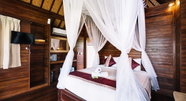 Двухместное бунгало Luxury с видом на бассейн The Cozy Villas Lembongan