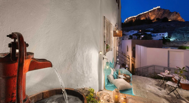 Casa Pietra Lindos Luxury Traditional House