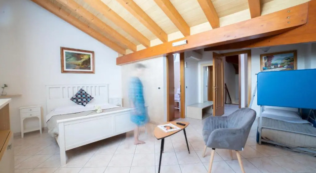 Семейный номер Standard Мансарда Casa Merano Residence & Restaurant Bibione Centro