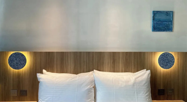 Standard Dreier Zimmer The Blue by Just Inn