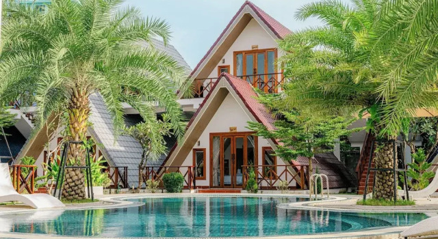 Zodiac Bungalow, Забронировать Курортный отель Курортные отели Кампот, Курортный отель